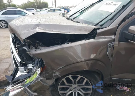 2022 Ford F-150 Lariat from USA, damaged, VIN 1FTFW1CD2NFB77229